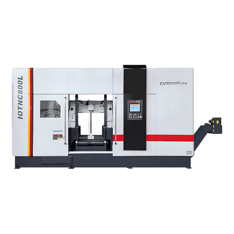 IOTNC800L Inteligentní CNC Automatická horizontální pásová pila pro řezání kovů