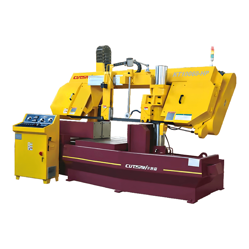 KT10060-HP Automatická pásová pila s CNC řezáním na kov pro těžký provoz s ocelovým rámem KT10060-HP Automatická pásová pila s CNC řezáním na kov pro těžký provoz s ocelovým rámem